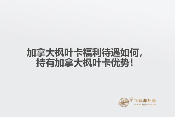 加拿大楓葉卡福利待遇如何，持有加拿大楓葉卡優(yōu)勢(shì)！