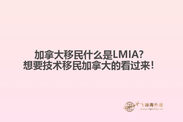 加拿大移民什么是LMIA？想要技術(shù)移民加拿大的看過來！