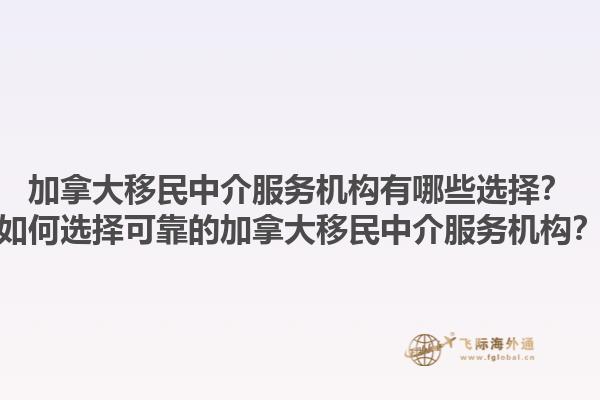 加拿大移民中介服務(wù)機構(gòu)有哪些選擇？如何選擇可靠的加拿大移民中介服務(wù)機構(gòu)？1.jpg