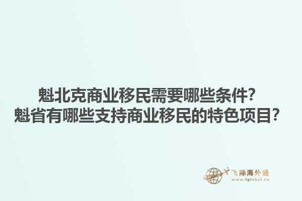 魁北克商業(yè)移民需要哪些條件？魁省有哪些支持商業(yè)移民的特色項(xiàng)目？1.jpg